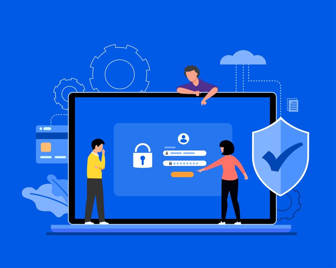 Password reset illustration